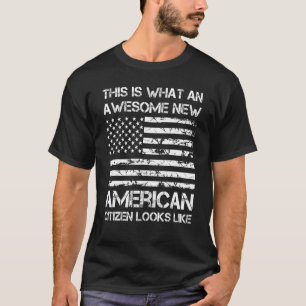 新素晴らし米国民は米国市民に似ている Tシャツ