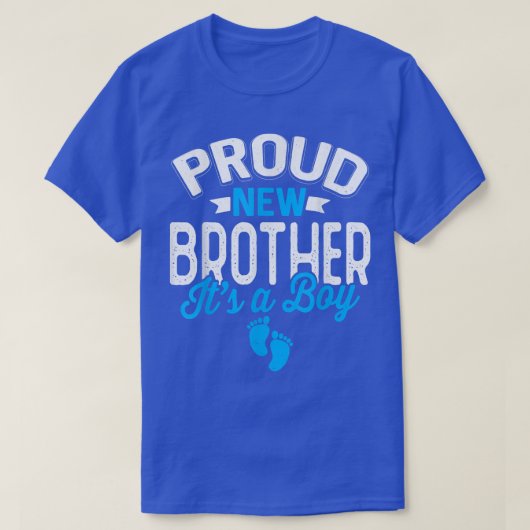 新素晴らし誇りを持ったカッコいい兄It's A Boy Gender R Tシャツ (デザイン正面)