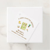 新素朴モダン章ガーデン本ベイビーシャワー フェイバータグ (インサイチュ)