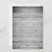 新素朴婚の写真結婚したとメリー シーズンカード (裏面)