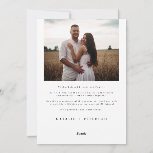 新結婚したメリー婚のオ結婚ーバーレイ シーズンカード (裏面)