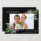 新結婚した生メリーの植物果実写真 シーズンカード (正面/裏面)