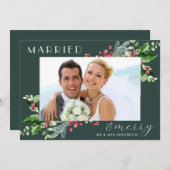 新結婚した生メリーの植物果実写真 シーズンカード (正面/裏面)