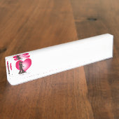 新結婚夫婦 デスクネームプレート (側面)