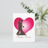 新結婚夫婦 ポストカード (スタンド正面)