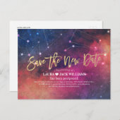 新結婚日救銀河系星 案内ポストカード (正面/裏面)