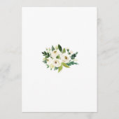 新結婚郎新婦のお祝い カード (裏面)