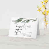 新結婚郎新婦結婚おめでとう カード (黄色い花)