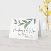 新結婚郎新婦結婚おめでとう カード (黄色い花)