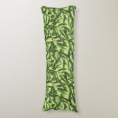 新緑のオリーブの枝 ボディピロー (正面縦)