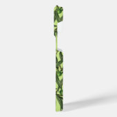 新緑のオリーブの枝 iPhoneケース (左側面)