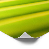 新緑のヤシの葉木 ポスター (角)