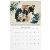 新緑の紅葉結婚初年の写真 カレンダー (2月 2026)