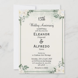 新緑結婚園招待状 招待状