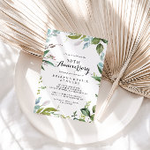 新緑50周年結婚記念 招待状