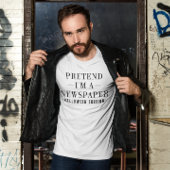 新聞で面白いハロウィーンの衣装 トライブレンドTシャツ