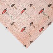 新聞とキノコ 薄葉紙 (詳細)