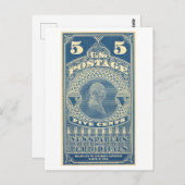 新聞と定期刊行物のための米国郵便切手 ポストカード (正面/裏面)