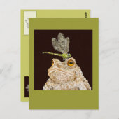 新聞のはがきを斜めにする ポストカード (正面/裏面)