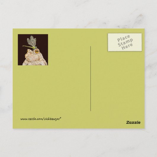 新聞のはがきを斜めにする ポストカード (裏面)