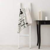 新聞のイラストレーションフロントページアートワークwa シェルパブランケット (インサイチュ)