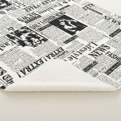 新聞のイラストレーションフロントページアートワークwa シェルパブランケット (3/4)