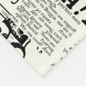 新聞のイラストレーションフロントページアートワークwa フリースブランケット (角)