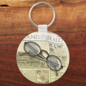 新聞のキーホルダー キーホルダー (正面)