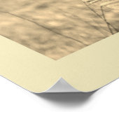 新聞のスタイル(写真と文字のパーソナライズ) ポスター (角)