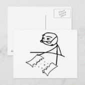 新聞のティアガイ ポストカード (正面/裏面)