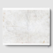 新聞のテーマ結婚のゲストブック ゲストブック (裏面)