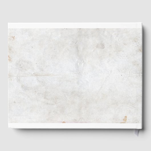 新聞のテーマ結婚のゲストブック ゲストブック (裏面)