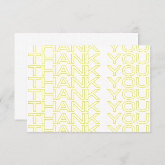 新聞のプリントメディア挿入  サンキューカード (正面/裏面)