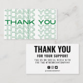 新聞のプリントメディア挿入 名刺 (正面/裏面)