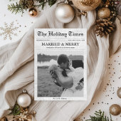 新聞のメリークリスマス結婚したと新着写真 シーズンカード