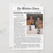 新聞の休日またはお知らせのカード シーズンカード (正面)