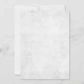 新聞の卒業発表パーティー写真 招待状 (裏面)