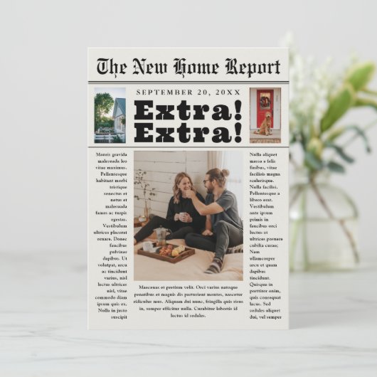 新聞の新しいホーム写真の移動 案内状 (スタンド正面)