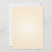 新聞の結婚式・Save The Date発表 招待状 (裏面)