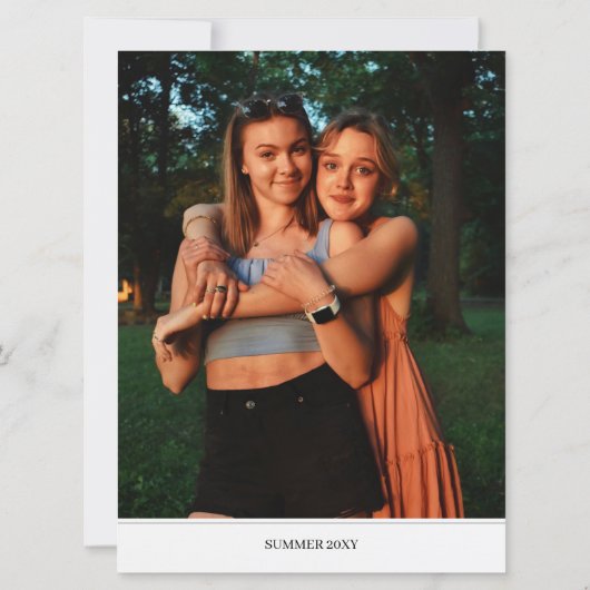 新聞の花嫁プロポーザルのカード 招待状 (裏面)