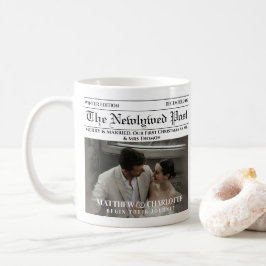 新聞のMerry and Married 写真 コーヒーマグカップ