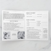 新聞は女の子のベビージェンダーの暴露 カード (内部)