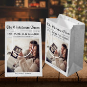 新聞より多くのメリーベビークリスマス ミディアムペーパーバッグ