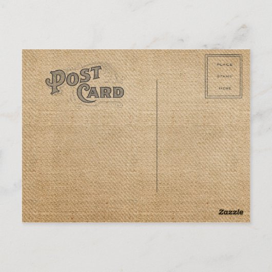 新聞を広告するヴィンテージは人形をもてあそびます ポストカード (裏面)