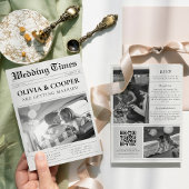 新聞エレガントの写真が一つ結婚に 招待状