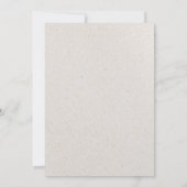 新聞エレガントトレンディーシック甘い16写真 招待状 (裏面)