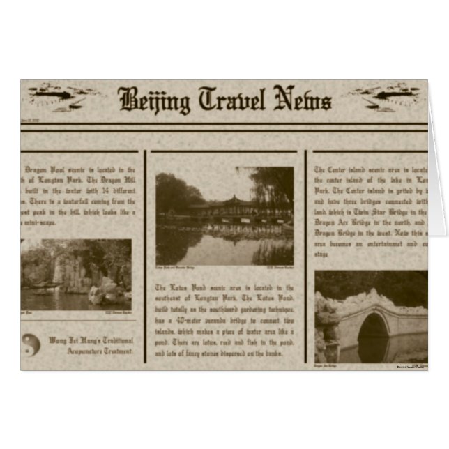 新聞カード (正面横)