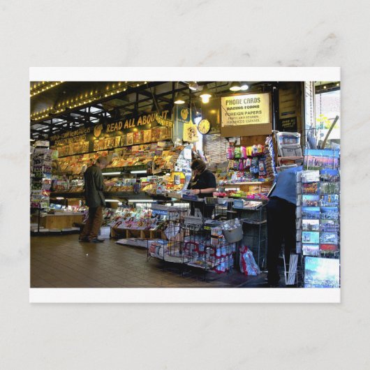 新聞スタンド ポストカード (正面)