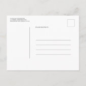 新聞ニューユニークス3枚の写真が日付を保存 案内ポストカード (裏面)