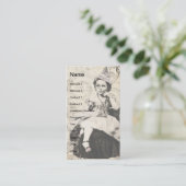 新聞ハットガル5 名刺 (スタンド正面)